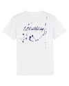 Tee-shirts COL ROND Unisexe broderie noire / Calligraphie