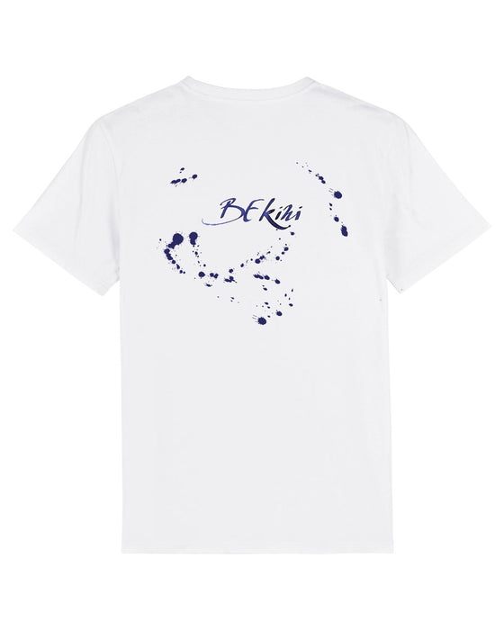 Tee-shirts COL ROND Unisexe broderie noire / Calligraphie